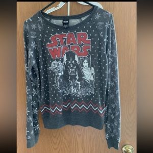 Star Wars XS sweater. Lightweight. Great for the holidays